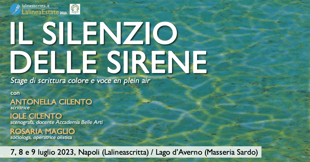 Il silenzio delle sirene stage di scrittura colore e voce en plein air