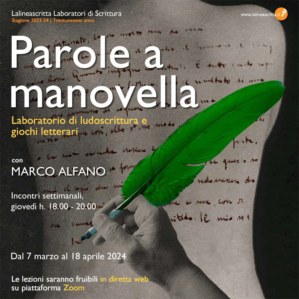 Parole a manovella Laboratorio di ludoscrittura e giochi letterari