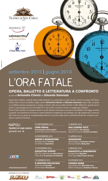 l'ora fatale - incontri tra opera balleto e letteratura